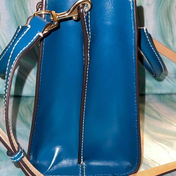 Dooney and Bourke Jayne Satchel in Airforce blue 💙🩵 - Picture 7 of 16
